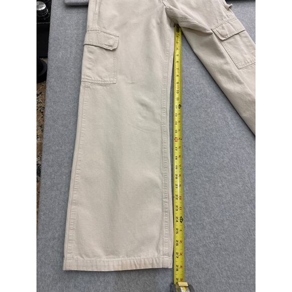 Roxy Left Again Women’s Cream Cargo Pants - Size XS - Picture 9 of 14